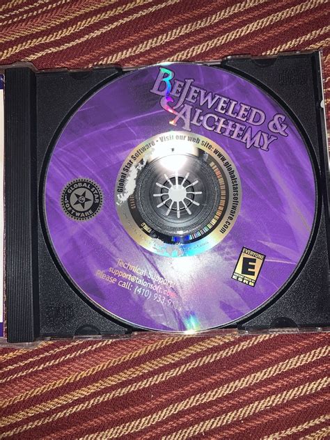 Bejeweled And Alchemy Pc Cd Rom Popcap Games 2001 Ebay