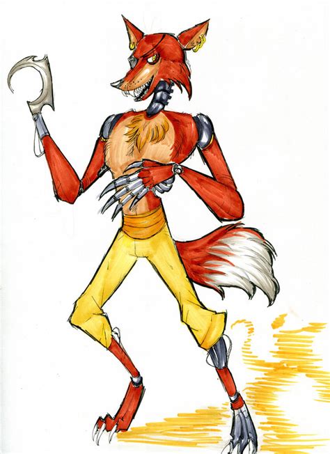 Foxy The Fox Pirate Fnaf By Winddragon24 On Deviantart