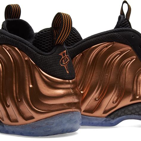 Nike Air Foamposite One Black And Metallic Copper End Us