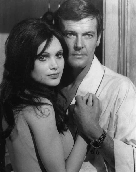 Thunderbolus On Twitter Roger Moore And Madeline Smith During
