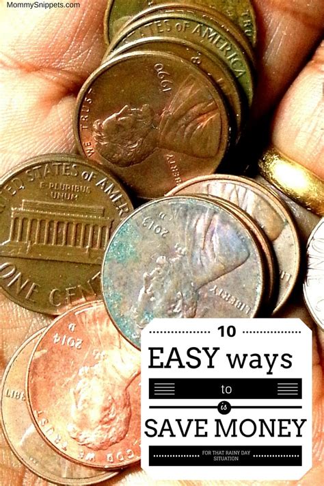 10 Easy Ways To Save Money