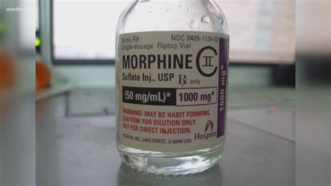 Hospitals Using Alternative For Morphine Due To Shortage