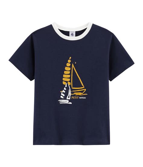 Tee Shirt Enfant Garcon Petit Bateau