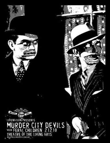 murder city devils pa gig poster edition of only 95 ebay