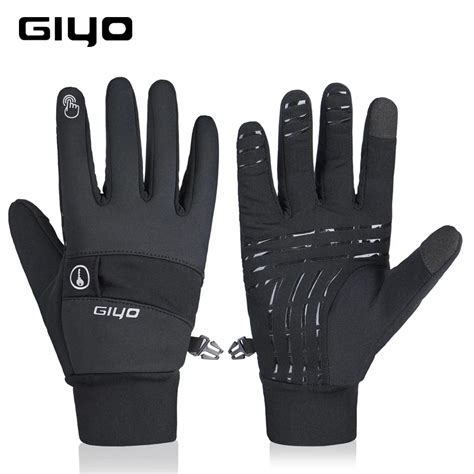Giyo Winter Sports Gloves Men Women Cycling Bicycle Gloves Full Long Finger Road Mtb Bike Gloves