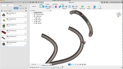 Fusion 360 Basics Pipe Tool Tutorial 08 Youtube