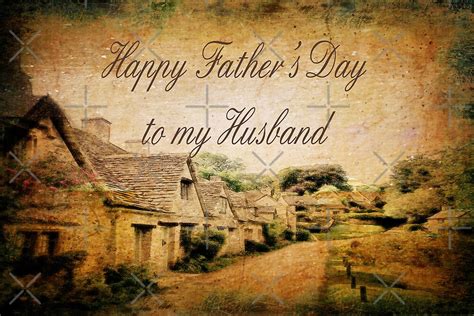 Want to see more pictures of father day for my husband quotes? "Happy Father's Day to My Husband" by Vickie Emms | Redbubble