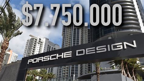 Inside A 7750000 Oceanfront Condo With Car Elevator And Pool Porsche