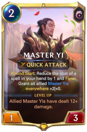 Master Yi Legends Of Runeterra Card Runeterrafire
