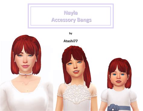 Accessory Bangs Sims 4 Cc Pbs Learning Media Tutorial