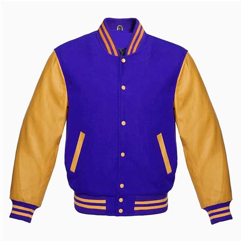 Custom Varsity Jacket Letterman Baseball College Jacket Fashion Royal