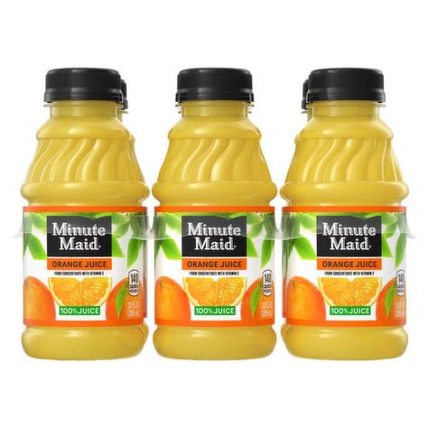 Minute Maid Orange Juice 6 Pack