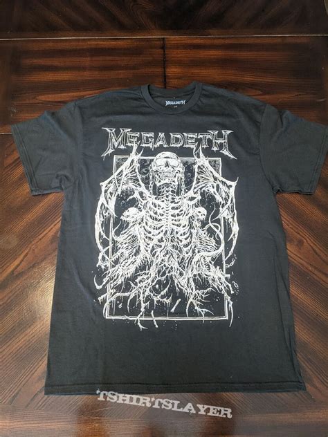 Megadeth 2022 Bat Vic Rising Mark Riddick Tour Dates Tshirtslayer Tshirt And Battlejacket