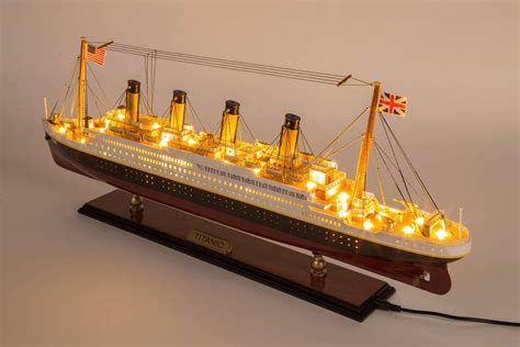 Buy Titanic Model Ship With Led Lights 236 Rms Titanic Boat Model