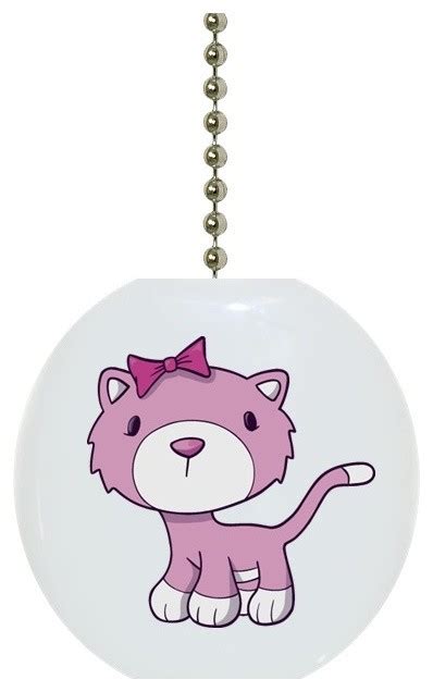 Pink Kitten Ceiling Fan Pull Contemporary Ceiling Fan Accessories