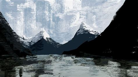 Digital Landscape Painting For Beginners Simple Photoshop Exercise
