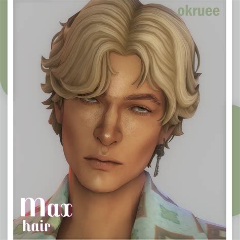 Max Hair Okruee The Sims 4 Create A Sim Curseforge