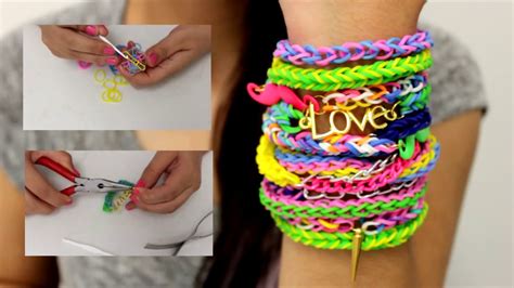 Diy Pulseras De San Valentin Como Hacer Pulseras Con Ligas Gomitas