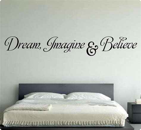 54 Dream Imagine Believe Wall Decal Sticker Art Mural Home Décor Quote Tools