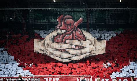 In 1978, fans are being. Union Berlin fans gave blood to save their team from ...