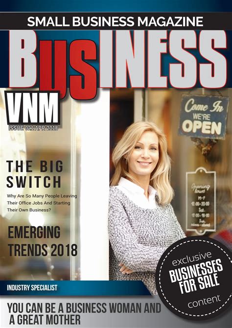 Vnm Small Business Magazine Issue 021 By Vnm Small Business Magazine