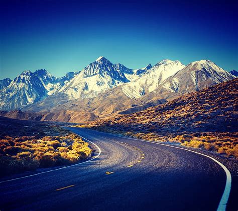 Sierra Nevada Filter Mountains Road Hdr Hd Wallpaper Wallpaperbetter