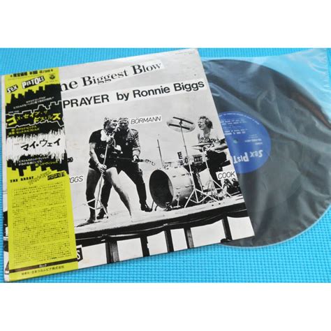 The Biggest Blow A Punk Prayer By Ronnie Biggs Japan 1978 Original 2 Trk 12ep On Columbia Lbl