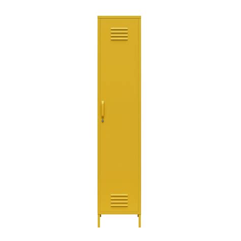 Realrooms Shadwick 1 Door Tall Single Metal Locker Style Storage
