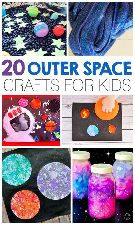 20 Outer Space Crafts For Kids Crafts Outer Space Crafts For Kids