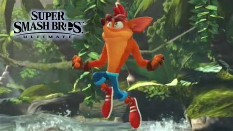 Crash Bandicoot Finally Joins Smash Ultimate With Must Have Fighter Mod