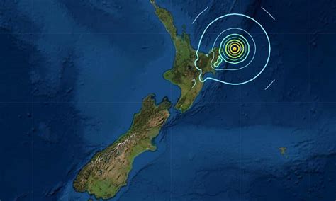 New Zealand Earthquake New Zealand Earthquake Map Where Did Mag 53