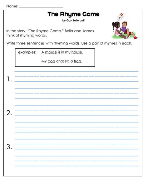 1st Grade Reading Comprehension Worksheets Printable Pdf 1st Grade