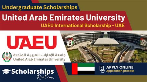 United Arab Emirates University Scholarship 2023 Uae Scholarships Root