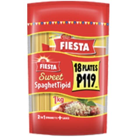 Fiesta Spaghetti Sweet Shopee Philippines