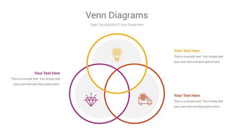 Venn Diagrams Powerpoint Template Infographic Keynote Template Venn