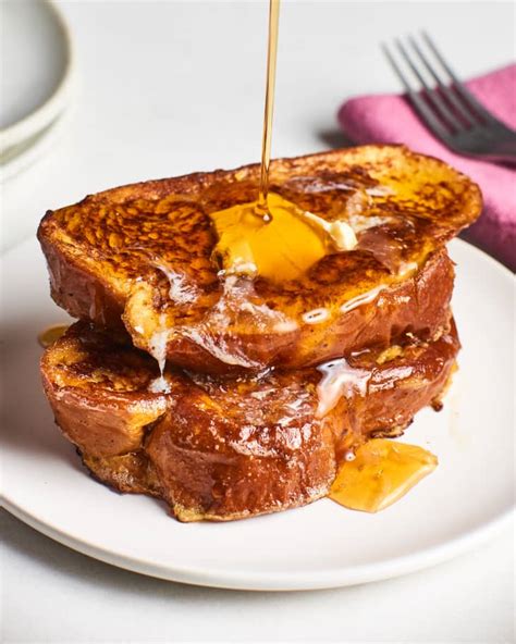 Challah French Toast Recipe Soaked In Rich Vanilla Custard The Kitchn