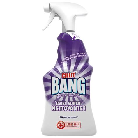 Cillit Bang Spray Nettoyant Puissant Avec Javel 750ml Pas Cher à Prix