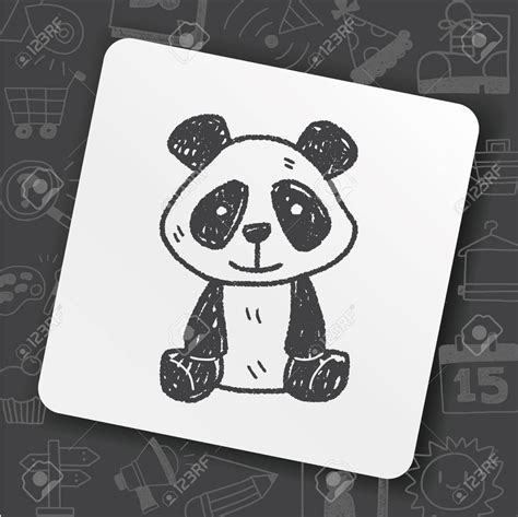 Panda Doodle Illustration Aff Panda Doodle Illustration