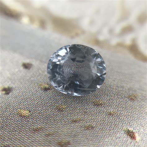 Natural Ice Blue Sapphire 58x5mm Oval 094 Carat Loose Etsy