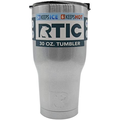 Rtic Insulated Stainless Steel Tumbler W Free Straws 30 Oz