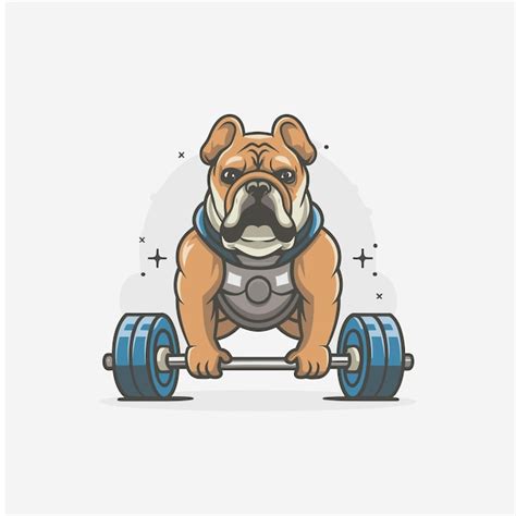 Premium Vector Bulldog Vector Art Illustration