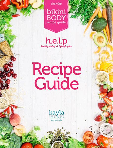 Help Recipe Guide Kayla Itsines Recipe List