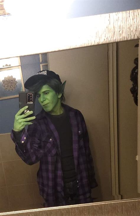 My First Attempt At Beast Boy Cosplay Cosplay Amino