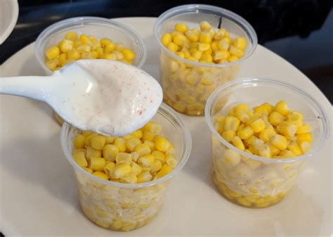 Elote Corn Cup Spiced Corn On The Cob In A Cup Or Esquites Mexican