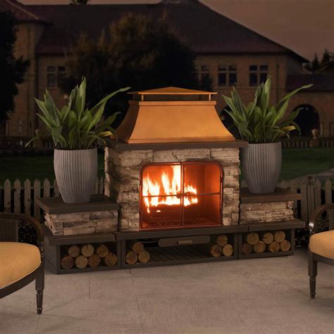 Bel Aire 5197 In Wood Burning Outdoor Fireplace Plus Co