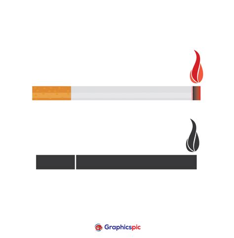 Cigarette Icon Free Vector Graphics Pic