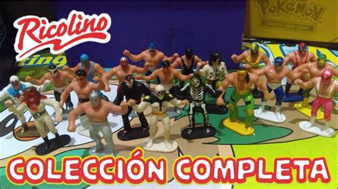 Mini Luchadores Ricolino Colecci N Completa Youtube