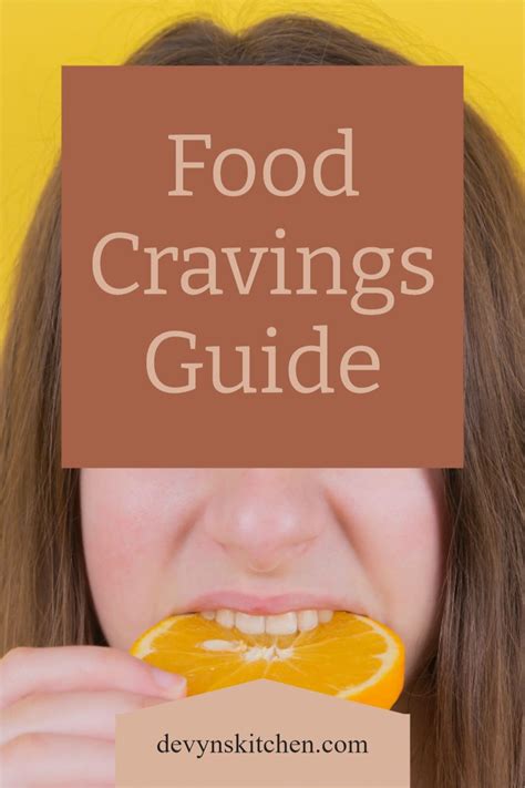 Food Cravings Chart Food Craving Chart Food Cravings Health Goals