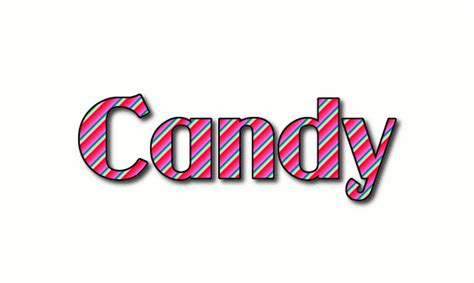 Candy Logo Herramienta De Diseño De Nombres Gratis De Flaming Text