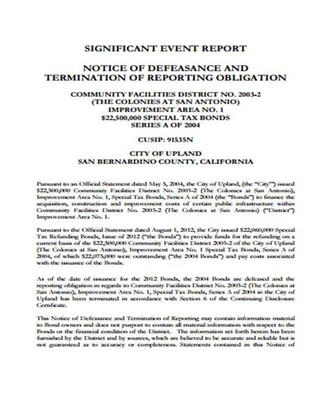 22 Event Report Templates Pdf Word Docs Pages